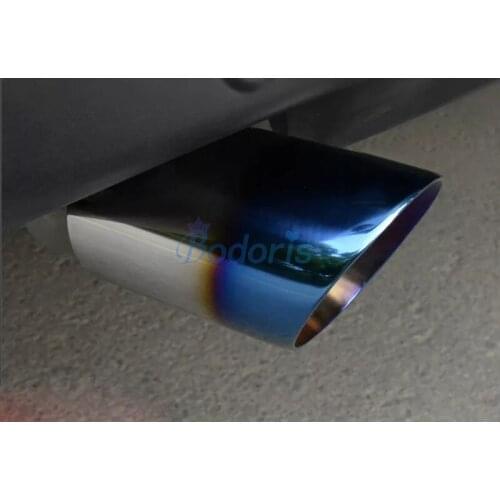 Rear Exhaust Muffler Tip Pipe End 2pcs For Mazda CX-5 ATENZA Mazda 3 2014 2015 2016 2017 2018 Auto Car Accessories