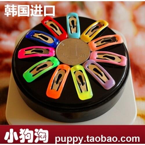 Small pet hairpin bb clip hair accessory teddy yorkshire clip broken dog hairpin rubber band small dogs 10pcs/40pcs/lot
