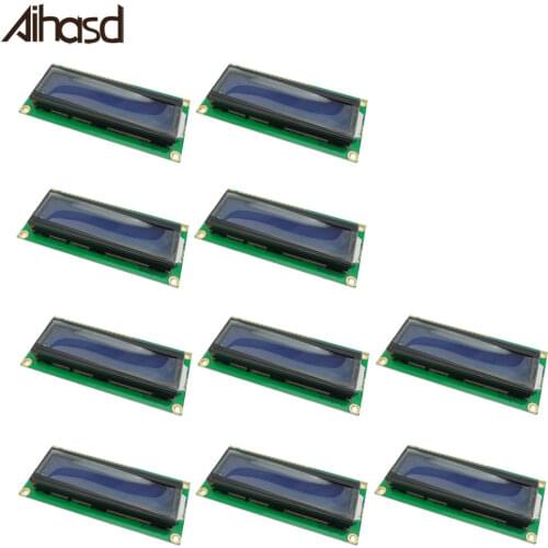 10PCS/LOT 1602 LCD Blue Screen 51 Supporting Learning Board With Backlighting