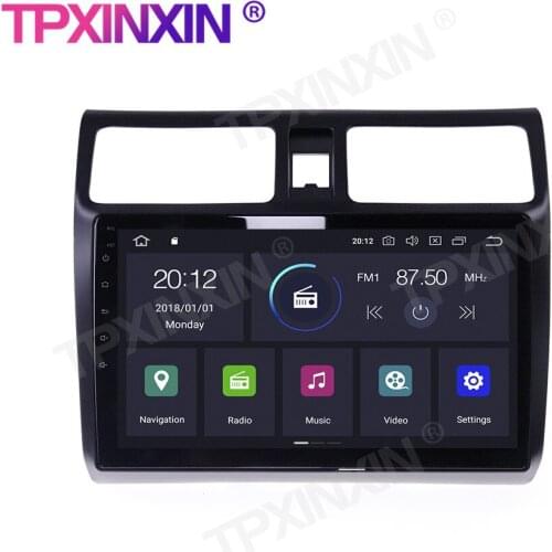 128GB Android 10 PX6 is Suitable for SUZUKI SWIFT 2003 - 2010 GPS Navigation Car Radio Video Stereo Multi-function CarPlay Host