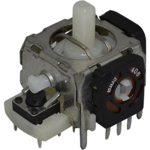 10PCS Repair Parts for PS2 for Xbox 360 Controller 3D Analog Joystick Stick Thumb Sticks Buttons rocker Random color