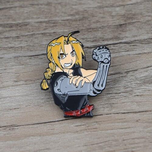 G1490 Anime Badges Tie Pin Enamel Brooch Metal Pin Skirt Sweater Badges Backpack Lapel Pin Gifts