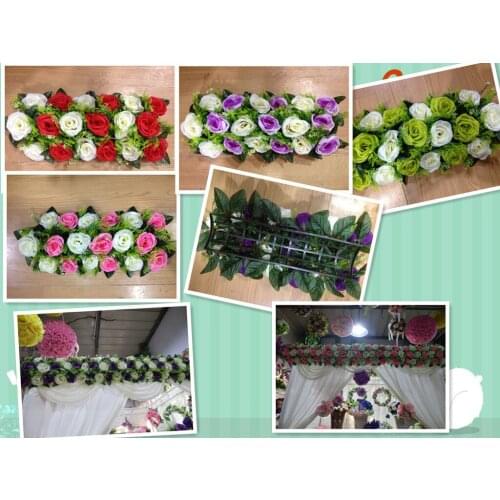 Wedding flowers Bouquets Wedding road lead flowers decoration wedding artificial flowers 10 sets/lot