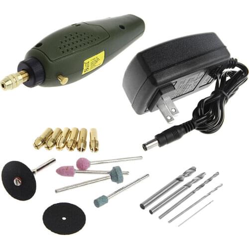 Electric grinder Mini Drill dremel Grinding Set 12V DC dremel accessories Tool for Milling Polishing Drilling Cutting Engraving