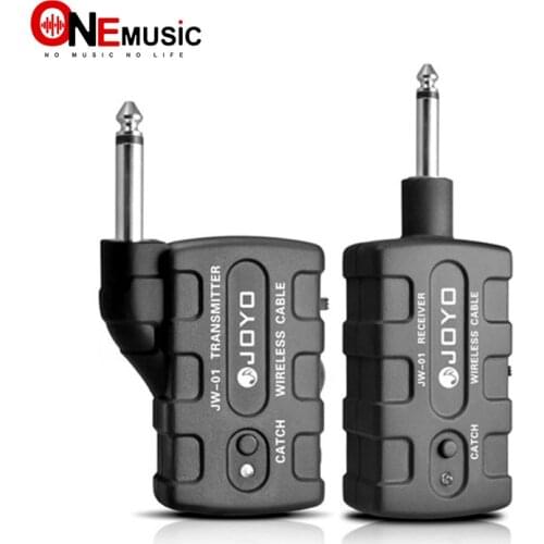 JOYO JW-01 Guitar Wireless Audio Transmitter Audio Receiver guitar Bass keyboards Rechargeable low noise portability