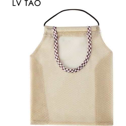 Reusable Mesh Net Bags Eco-Friendly Organic Fruit and Vegetable Grocery Bag Hanging Kitchen Storage Bag Portable Shopping Pouch