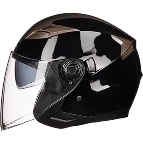 Motorcycle Helmets Unisex Stylish Motorcycle Bicycle Face Shield Head Protection Helmet Safety Cap Motorcycle Accessories
