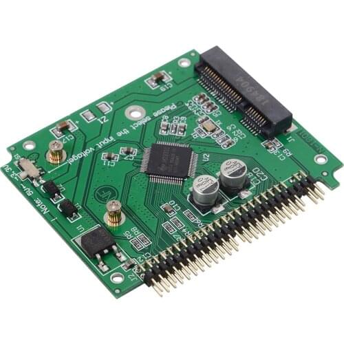 Chenyang Half-Heigh Low Profile mSATA SSD to 2.5 inch IDE 44pin Hard Disk Case Enclosure for Notebook Laptop