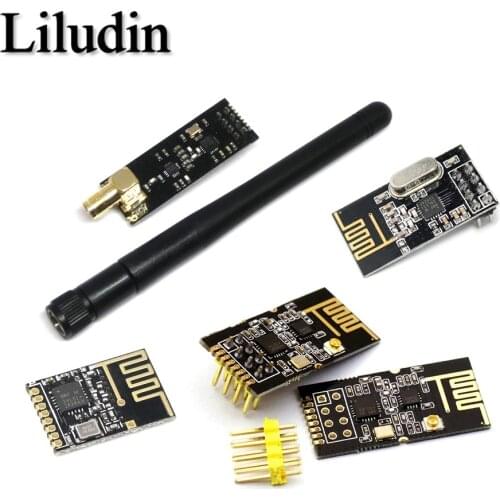 NRF24L01+ 2.4G Wireless Data Transmission Module 2.4GHz NRF24L01 Upgrade Version NRF24L01+PA+LNA 1000 Meters For Arduino