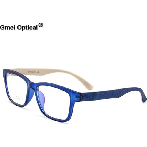 Gmei Optical Urltra-Light TR90 Full Rim Mens Optical Eyeglasses Frames Womens Plastic Myopia Eyewear 7 Colors Optional M1011