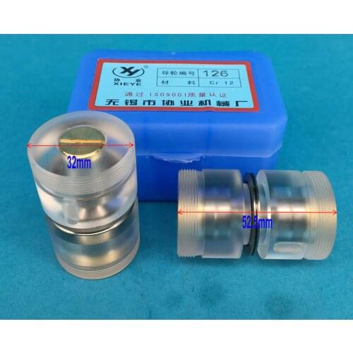 Plastic Seat Pulley Complete Assembly126(OD32*L53)mm for Wire Cut EDM Machine