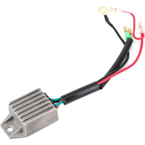 Voltage Regulator Rectifier Aluminium Alloy Voltage Regulator Rectifier for 2 Stroke 15HP Outboard Motor Car Generator