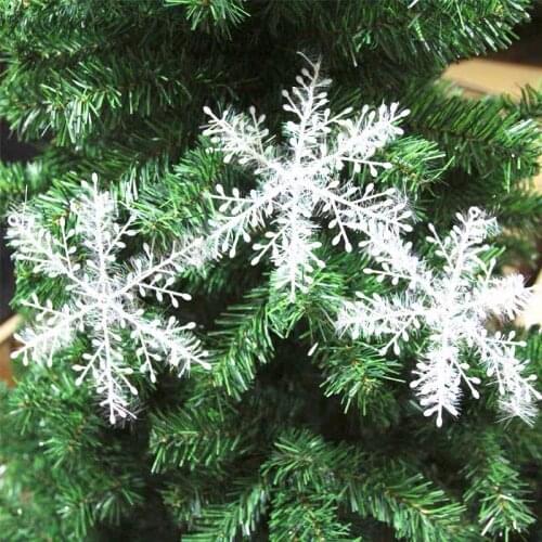 Christmas snowflake winding snowflake spot Christmas party atmosphere to hang the Christmas tree decorations