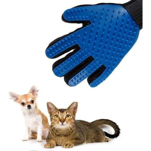 Pet dog hair brush comb gloves dog hair comb brush bath comb dog cleaning brush hair removal brush
