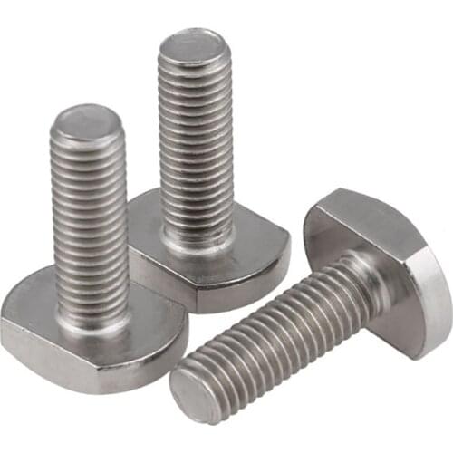 M5 M6 M8 M10 M12 Bolts for T-Slot GB37 stainless steel T bolt T screw Square bolts T-head screw chute T-bolt