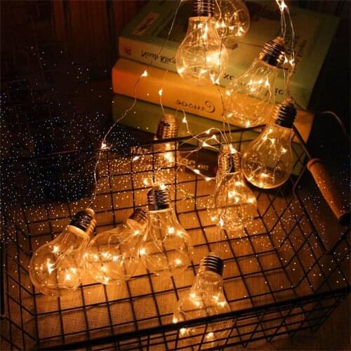 Treer LED Solar Lights Bulbs, Outdoor Garden Decorative Ball Star Light Bulb Waterproof 8 Modes Outdoor Fairy Lights for Yard
