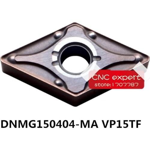 10PCS DNMG150404/DNMG150408-MA VP15TF. cutting blade,Suitable for MDJNR MDQNR Series Lathe Tool, Suitable for stainless steel
