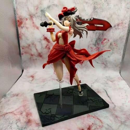 20cm 1/8 Alphamax Japanese Anime GOD EATER BURST Alisa Ilyinichna Omela Amiella PVC Action Figure Toy Game Statue Model Doll
