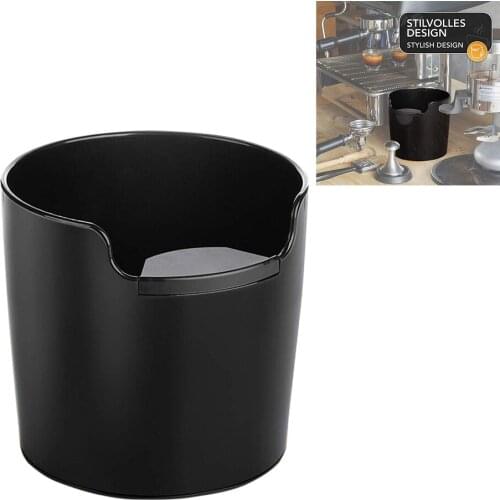 Dump Bin Shock-absorbing Anti-skid Coffee Grind Knocking Box Container Recycling Waste Storage Easy Clean Bar Cafe Accessory