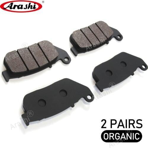 Arashi 1 Set Front Rear Brake Pads For YAMAHA YZF R6 2004-2007 YZF-R6 2004 2005 2006 2007 Motorcycle Brake Pad