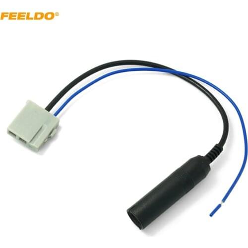 FEELDO Car Audio Cable For Nissan Male Radio Stereo Factory OEM Reverse Antenna Adapter #3056