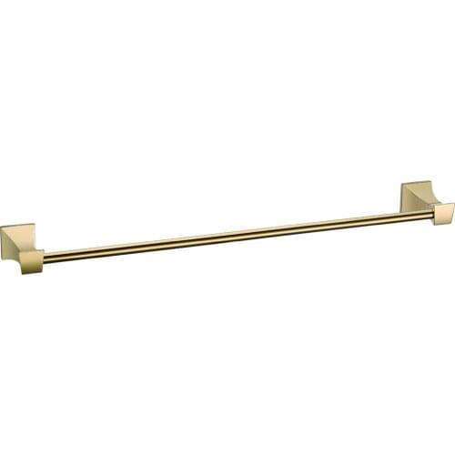 FREE SHIPPING GOLD CLOUR SQUARE DESIGN single towel bar