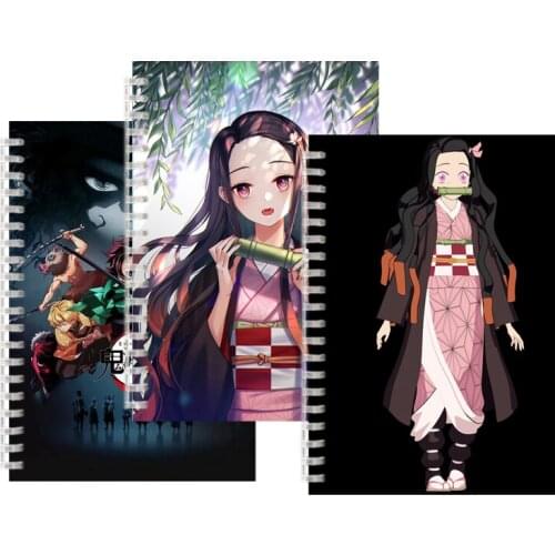 Demon Slayer Kimetsu no Yaiba Notebook Ghost Blade Book Diary Filofax Planner Agenda Kimiya きめつのやいば Zenitsu Inosuke Giyuu