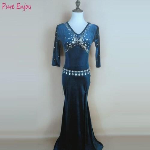 Custom made 2020 Sale Cotton Bellydance For Oriental Dance Costumes New Women Belly Dance Costumes Dress Oriental