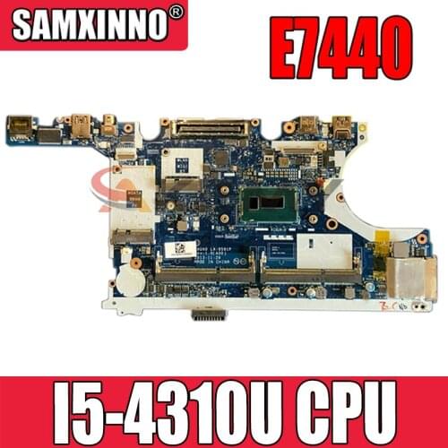 FOR DELL latitude E7440 I5-4310U VAUA0 LA-9591P laptop motherboard CN-0P9C43 P9C43 mainboard NOTEBOOK PC 100% working