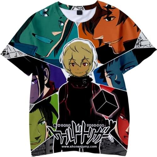 World Trigger Manga Cool New 2021 New Adult Kids T-shirt Fashion Streetwear Casual Tees Short Sleeve 3D O Neck T Shirt