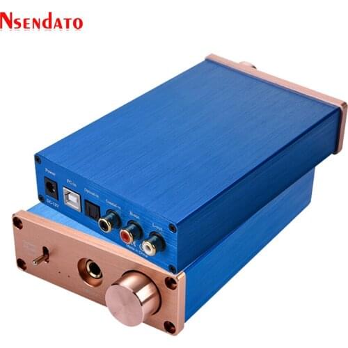 Hifi Optical Coaxial USB Digital to Analog Audio Amplifier Converter 96KHz DAC Decoder For Home Theater Video Headphone PS4 DVD