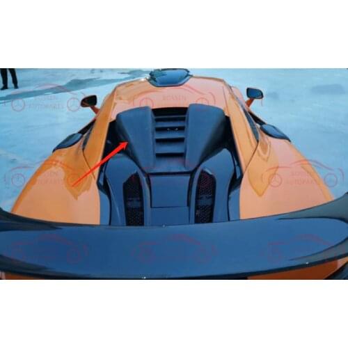 Fit for Mclaren 540 carbon fiber Rear engine hood cover aero kit for 570s retrofit body kit auto parts
