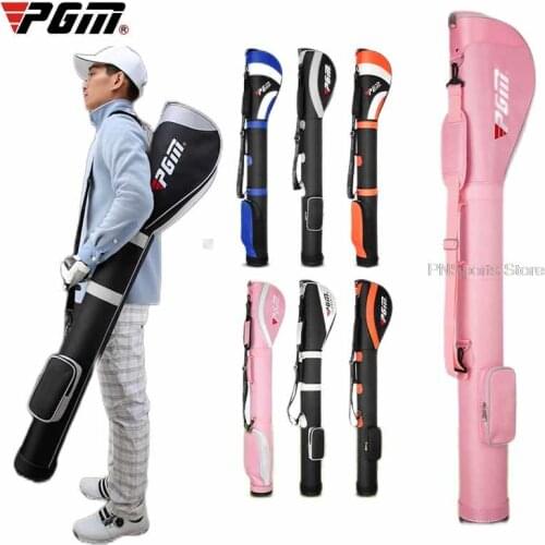 Pgm Durable Golf Gun Bag For Men Women Lightweight Nylon Golf Aviation Bag High Capacity Stand Package Can Hold 6-7 Clubs