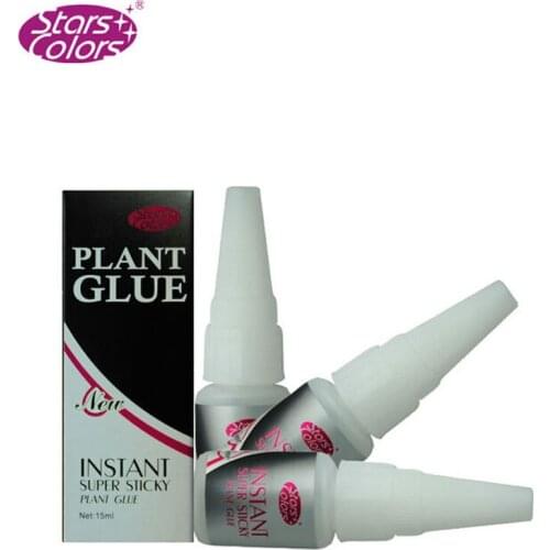 Professional 15ml eyelash extension glue for eyelashes Strong low odor no stimulation eyelash glue Makeup tool