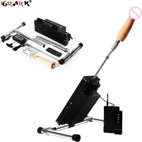 Automatic Thrusting Sex Machine Kit Sex Toys for Women Men Retractable Love SexMachine with Dildos Attachments