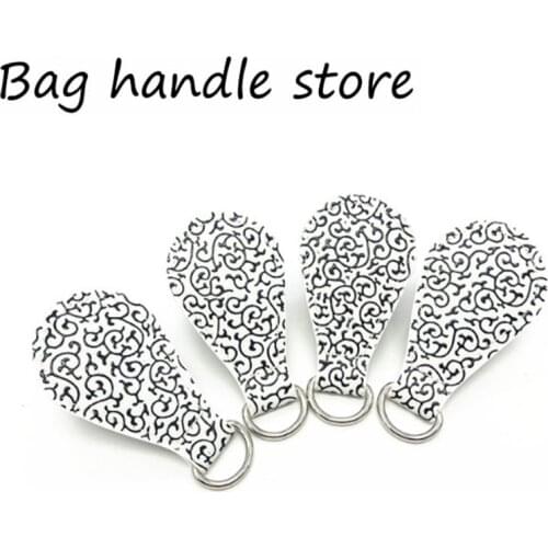 2 pairs 4 pcs pink handle drops for obag bag drops for handle rosered drops for diy handle