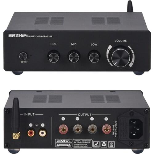 2020 BRZHIFI TPA3255-A with Bluetooth 5.0 high power fever digital power amplifier 300W+300W
