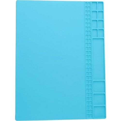 405X305mm Heat Resistant Soldering Mat Silicone Heat Tool BGA Soldering Station Insulation Pad Repair Tools Desk Mat Retail