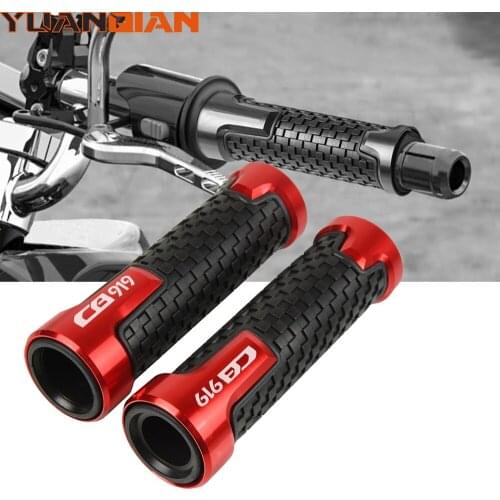 7/8"22mm cnc Aluminum Motorcycle Accessories Handle Bar Grip For Honda HORNET cb919 20022003 2004 20005 2006 2007