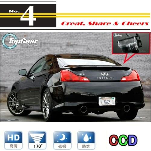 Car Camera For Infiniti G35 G37 Q40 Q60 2002~2015 High Quality Rear View Back Up Camera For PAL / NTSC to Use | RCA
