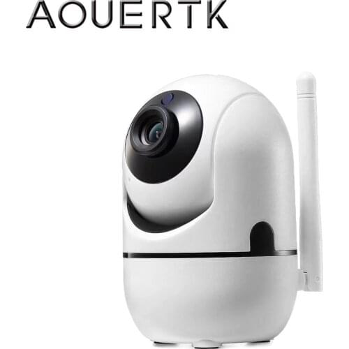 AOUERTK Wireless Security Camera Auto tracking Motion Detection 720P IP Camera WifI Two Way Audio Support 64G Surveillance