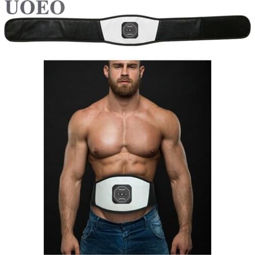 Electric Muscle Stimulator Ems Abdominal Stimulator Trainer Usb Connect Abs Fitness Body Slimming Massager Health Care