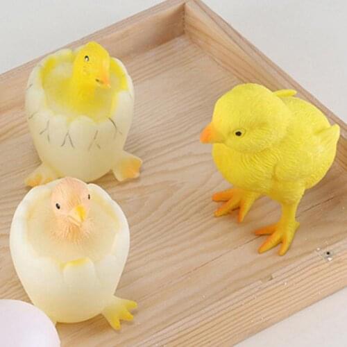 Life Cycle Toy Interactive High Imitation Lovely Chicken Farm Animal Delicate Craft Growth Model Children Educational Figure