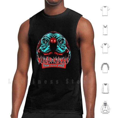 Killer Klowns From Outer Space tank tops vest 100% Cotton Killer Klowns From Outer Space Clowns Clown Horror Horror Movie