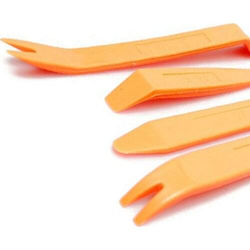 Auto Door Clip Panel Trim Removal Tool Kits Navigation Disassembly Seesaw Car Interior Plastic Seesaw Conversion Tool 4 Sets Hot