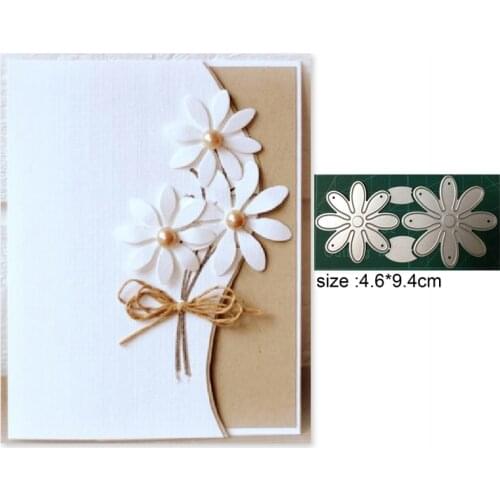 New Spring Flower Metal Cutting Dies For Scrapbooking DIY Cards Stencil Paper Craft Handmade Album