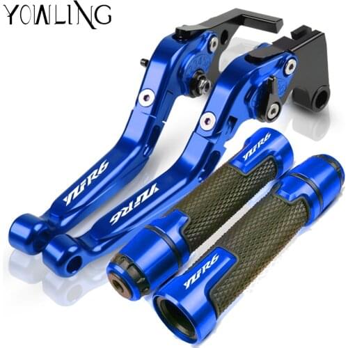 For Yamaha YZF R6 YZFR6 YZF-R6 1999 2000 2001 2002 2003 2004 Motorcycle Brake Clutch Levers Handlebar Grips Handle Bar Ends Grip