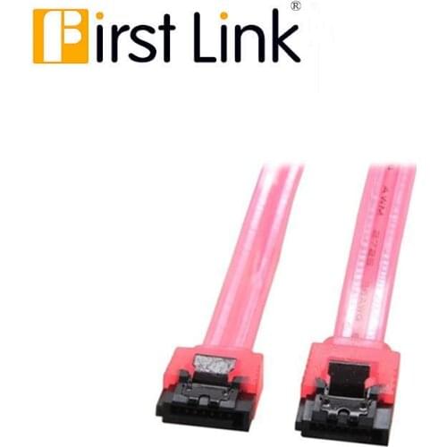 SATA3 Serial ATA Data Cable with Lockout Lock for PC Laptop SATA 3.0 SATAIII 6Gbps HDD Hard Drive / SSD-UV Red