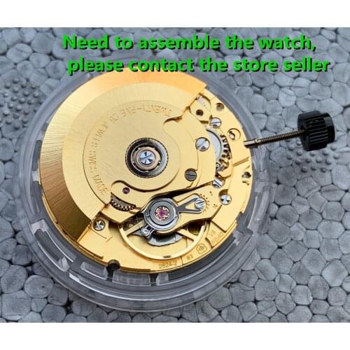 The Swiss original ETA Mechanical Autoamtic movement 2824-2 watch movement date display fit for mens watch white 2824