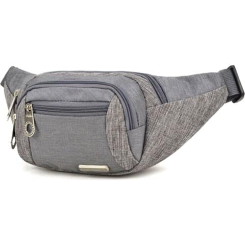 Men Women Wasit Bag Nylon Phone Pouch Adjustable Strap Chest Bags for Outdoor Running Climbing New